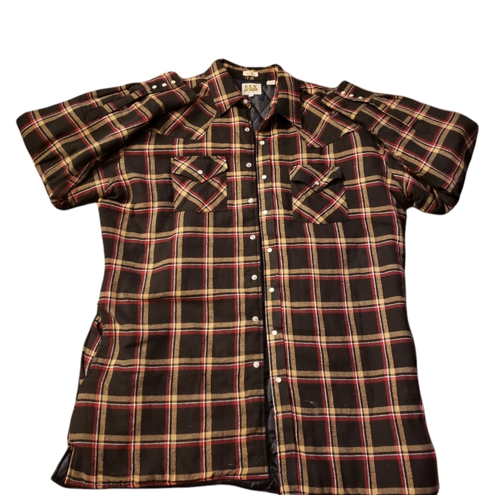 Quilted Flannel Jacket NWOT XLT